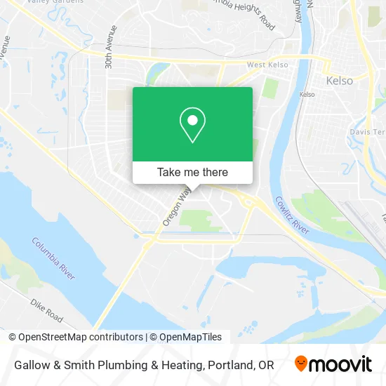 Mapa de Gallow & Smith Plumbing & Heating