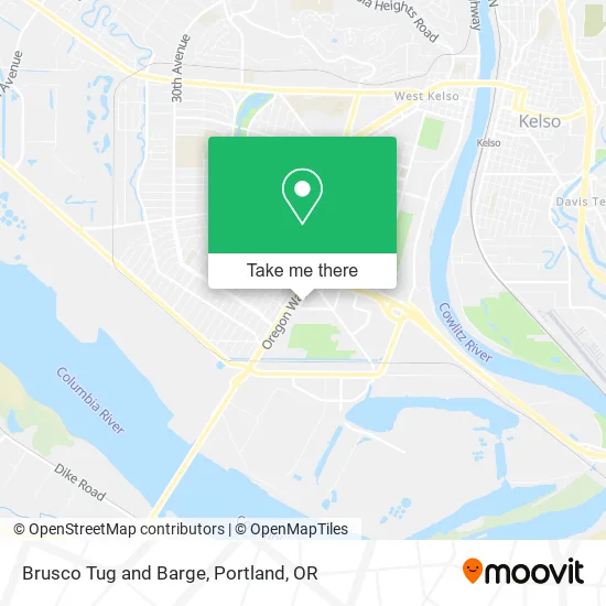 Mapa de Brusco Tug and Barge