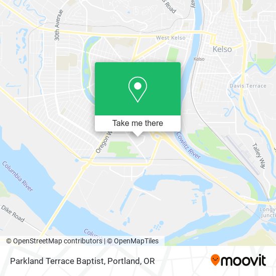 Parkland Terrace Baptist map