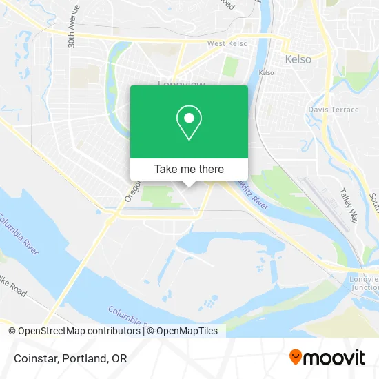 Mapa de Coinstar