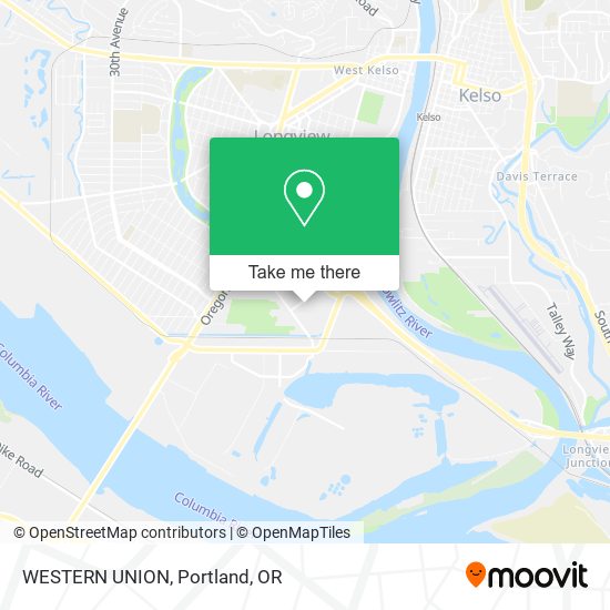 Mapa de WESTERN UNION
