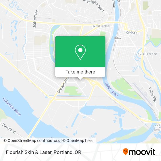 Flourish Skin & Laser map