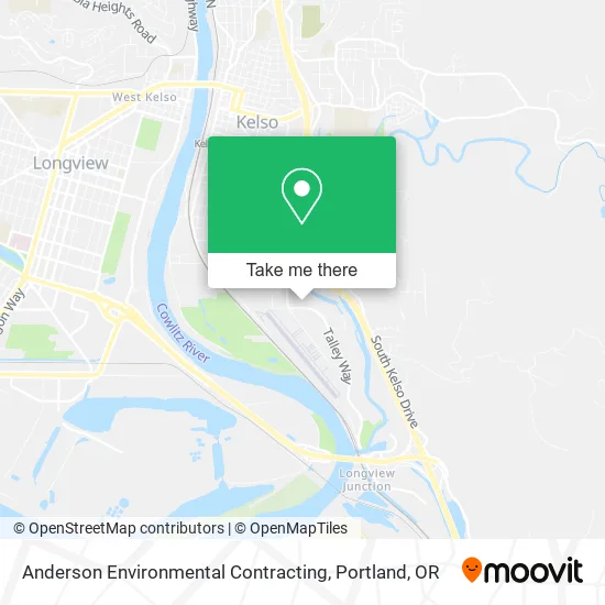Anderson Environmental Contracting map