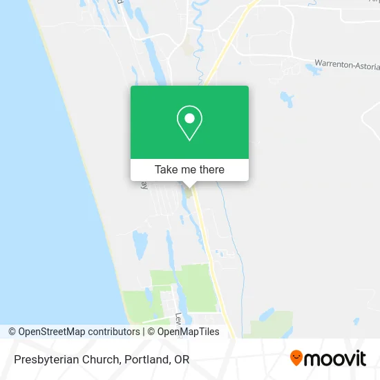 Presbyterian Church map