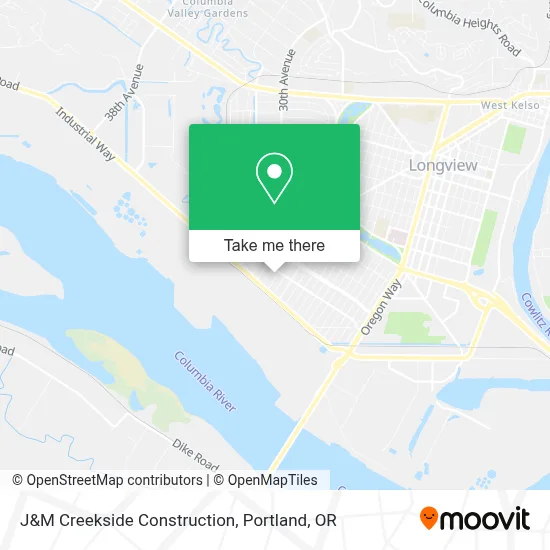 J&M Creekside Construction map