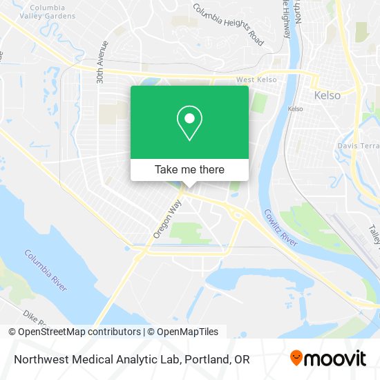 Mapa de Northwest Medical Analytic Lab