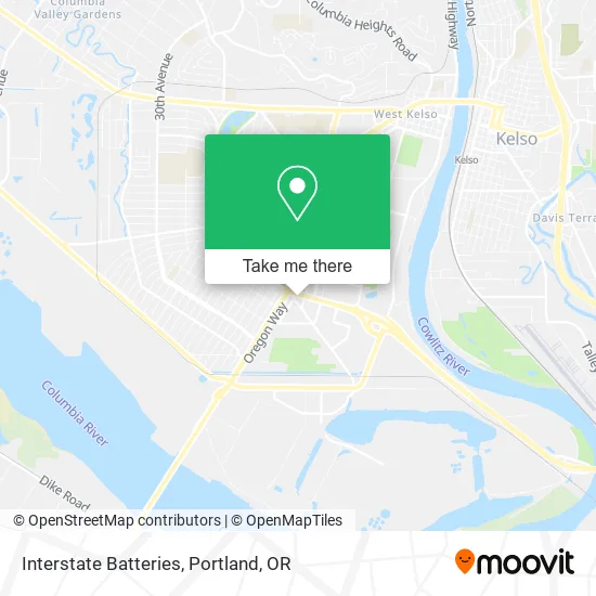 Mapa de Interstate Batteries