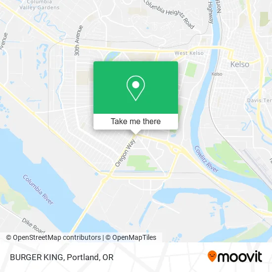 Mapa de BURGER KING