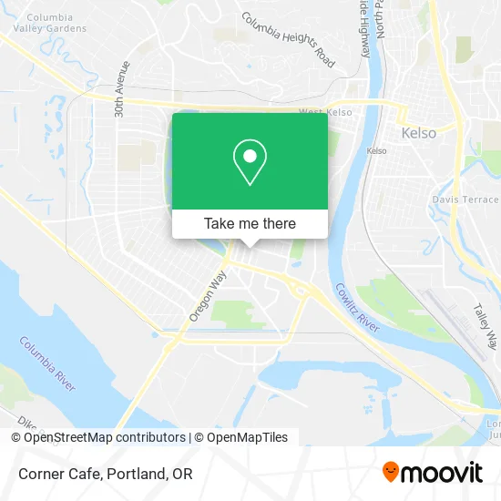 Mapa de Corner Cafe