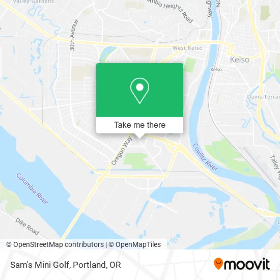 Mapa de Sam's Mini Golf