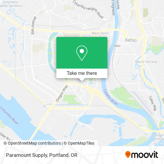 Paramount Supply map