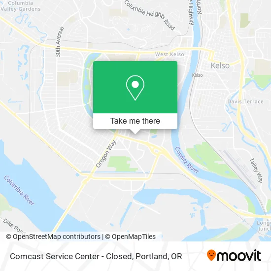 Comcast Service Center - Closed map