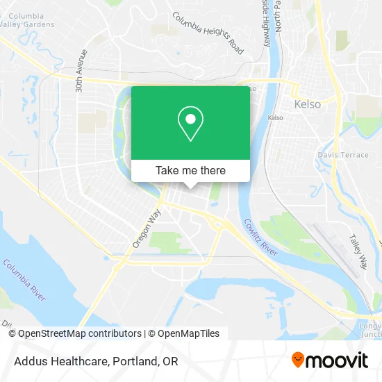 Addus Healthcare map