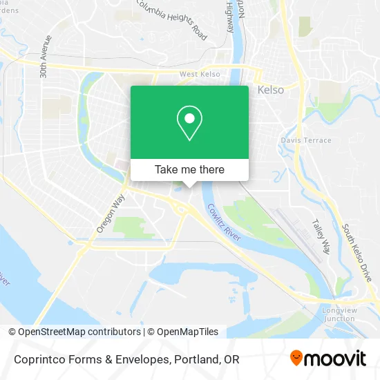 Coprintco Forms & Envelopes map