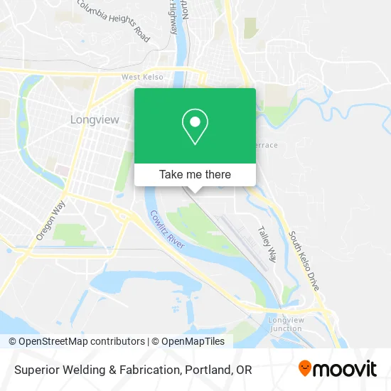 Mapa de Superior Welding & Fabrication