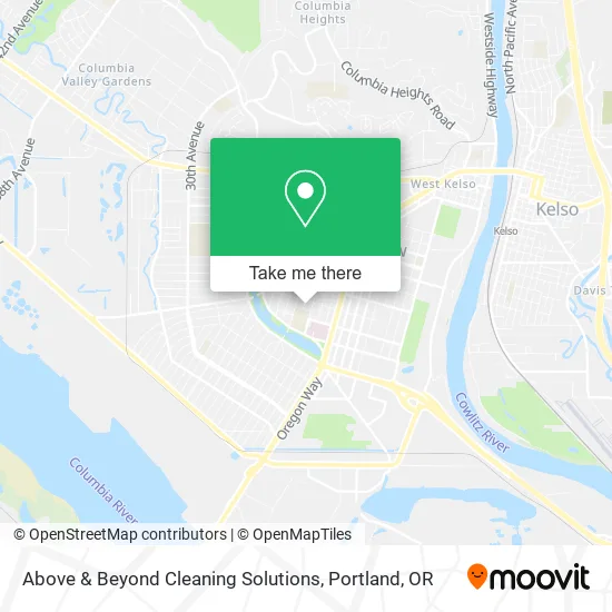 Above & Beyond Cleaning Solutions map