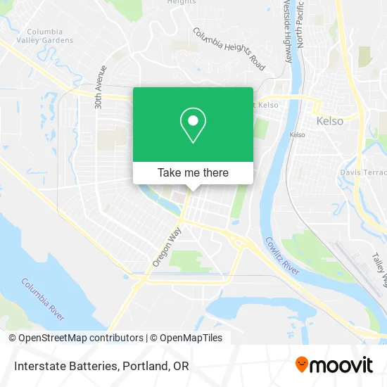 Interstate Batteries map