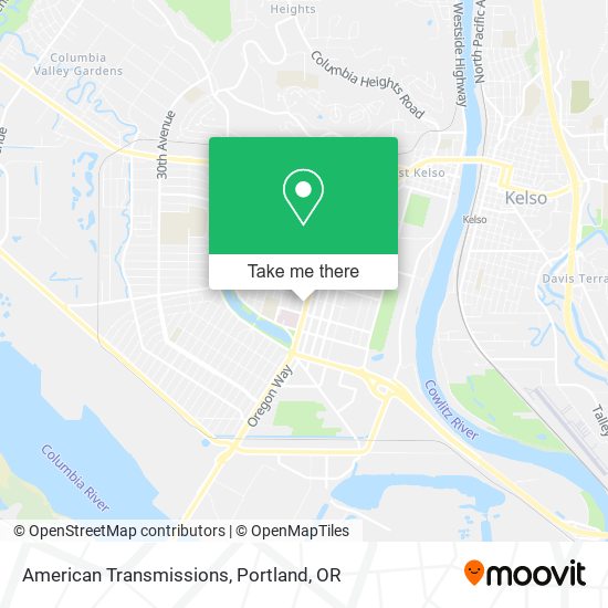 American Transmissions map