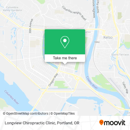 Longview Chiropractic Clinic map