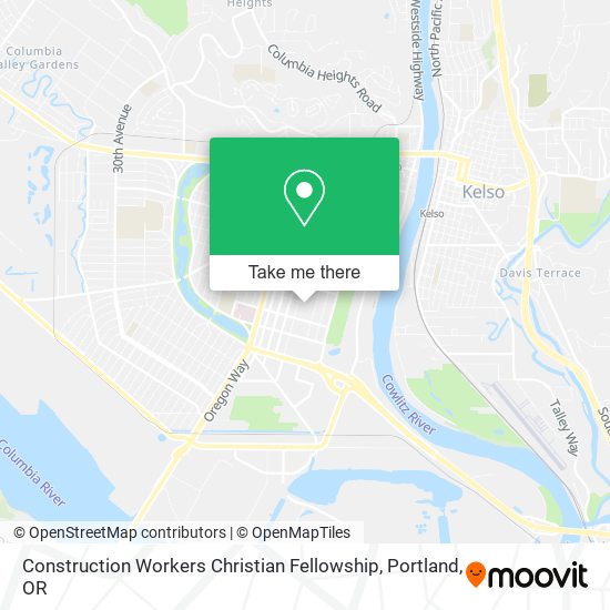 Construction Workers Christian Fellowship map