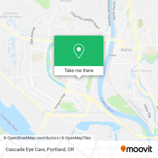 Cascade Eye Care map
