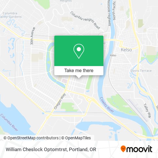 William Cheslock Optomtrst map
