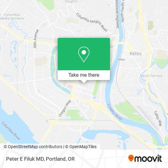 Peter E Filuk MD map