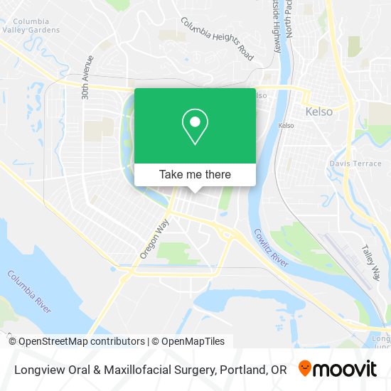 Mapa de Longview Oral & Maxillofacial Surgery