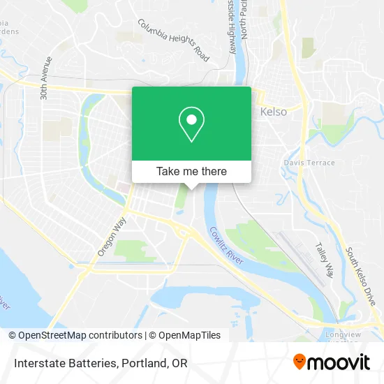 Interstate Batteries map