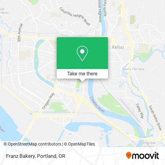 Franz Bakery map
