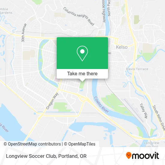 Longview Soccer Club map