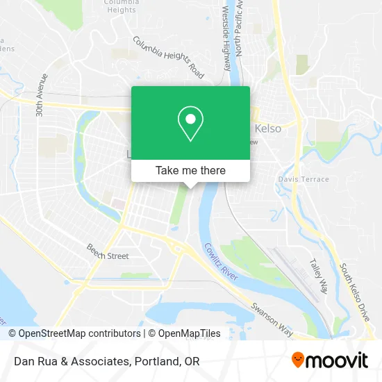 ¿Cómo llegar a Dan Rua & Associates en Portland, OR en autobús o tren?