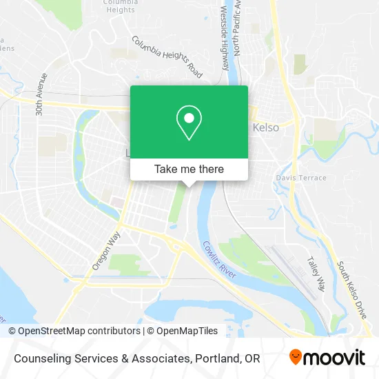 Counseling Services & Associates map