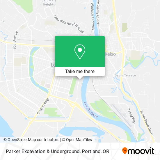 Parker Excavation & Underground map