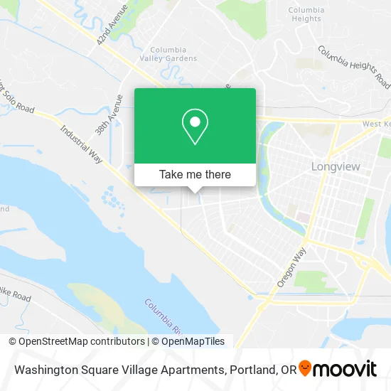 Washington Square Village Apartments map