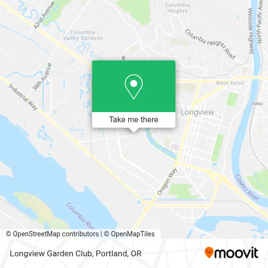 Longview Garden Club map