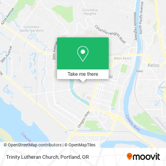 Mapa de Trinity Lutheran Church
