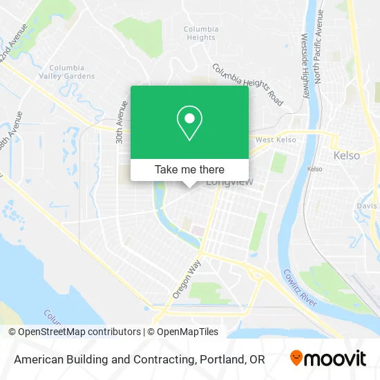 American Building and Contracting map