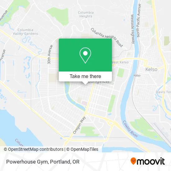 Powerhouse Gym map