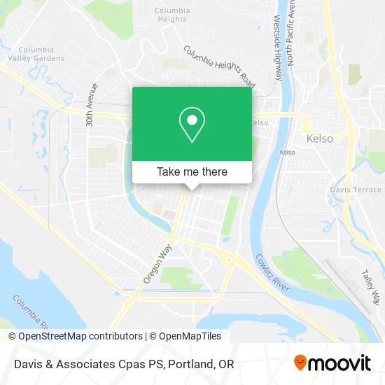 Mapa de Davis & Associates Cpas PS