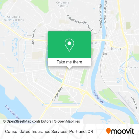 Consolidated Insurance Services map