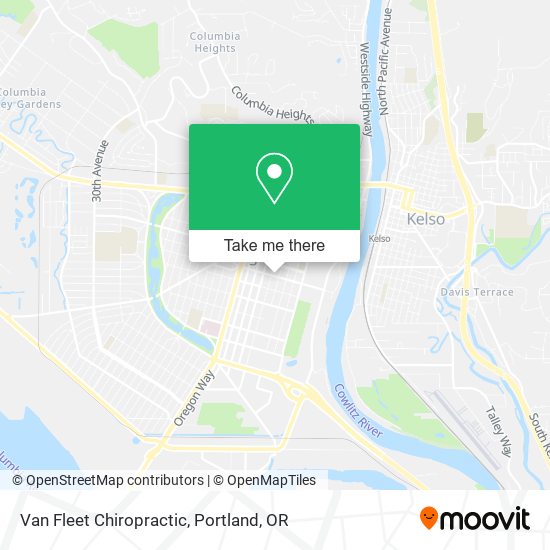 Van Fleet Chiropractic map