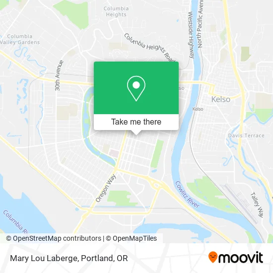 Mapa de Mary Lou Laberge