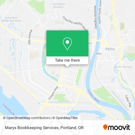 Mapa de Marys Bookkeeping Services