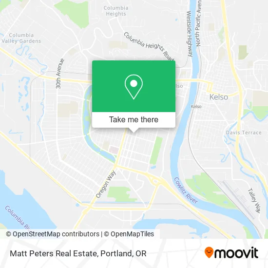 Mapa de Matt Peters Real Estate