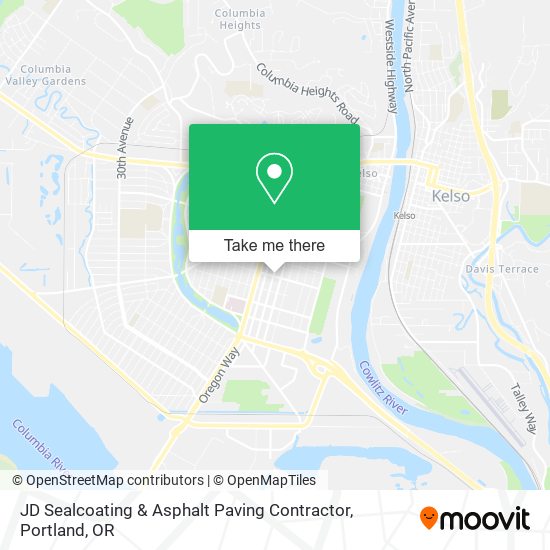 JD Sealcoating & Asphalt Paving Contractor map