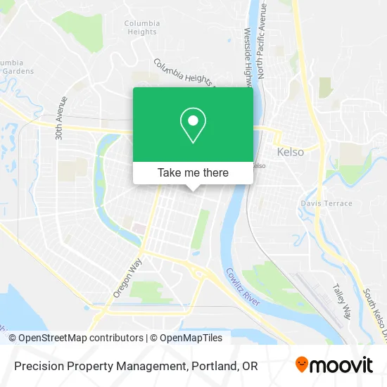 Precision Property Management map