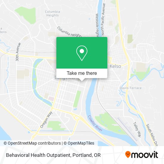 Behavioral Health Outpatient map