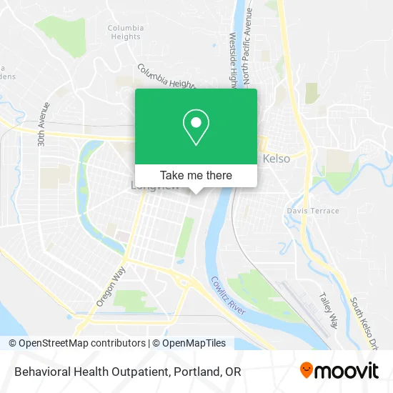 Mapa de Behavioral Health Outpatient