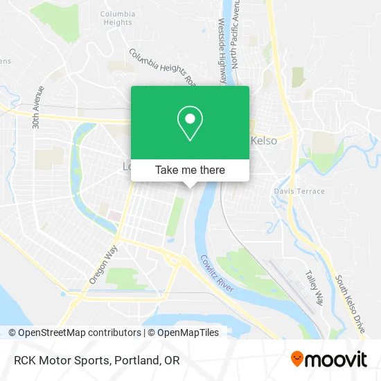 RCK Motor Sports map